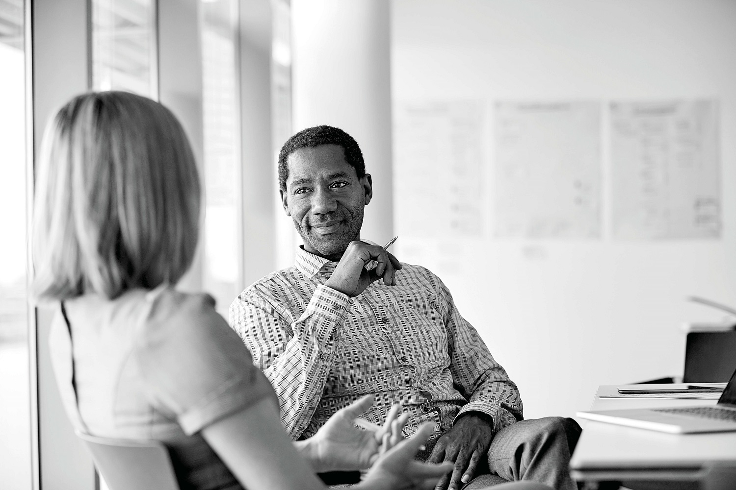 People in meeting 