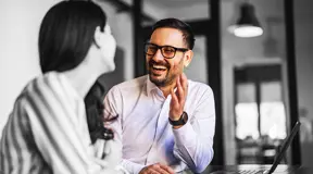 People laughing