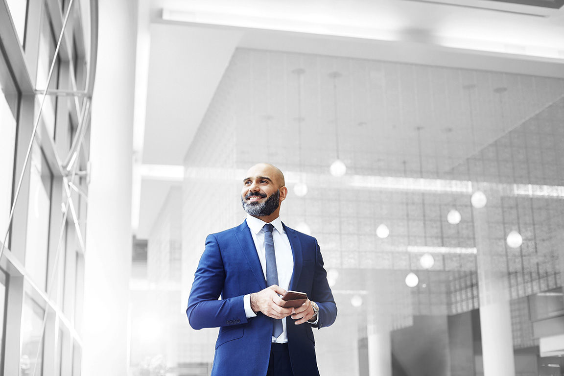 Person in a suit