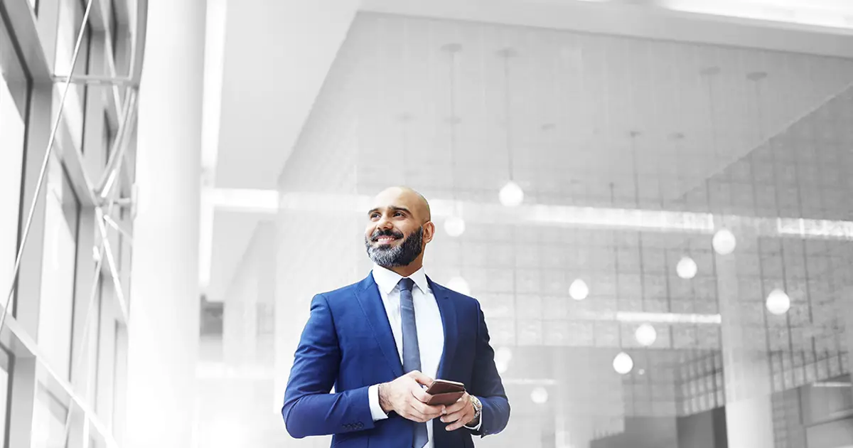 Person in a suit